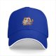 Black baseball cap with cat graphic and 'now i only drink for evil' text