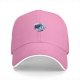 Black Baseball Cap With Cute Floating Astronaut Graphic