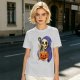 Grim Reaper Eating Ramen from Jack-o'-lantern Pumpkin Bowl T-Shirt