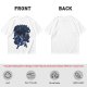 Olive T-Shirt with Skeletor Dark Fantasy Graphic Print