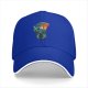 Black Baseball Cap With Fantasy Warrior Art Print