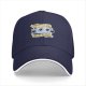 Black Baseball Cap With Cute 'Big Little Bath Bomb' Graphic Design