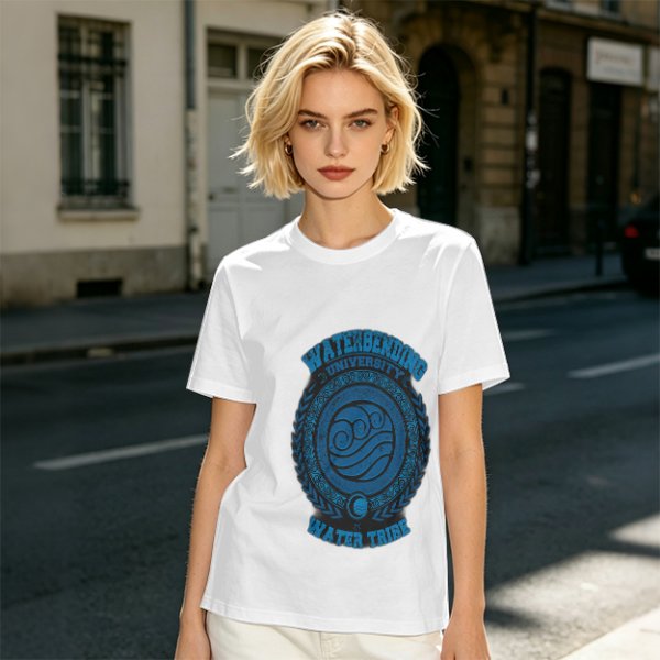 Waterbending University Water Tribe Graphic T-Shirt
