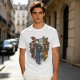 Olive T-Shirt With Cute How To Train Your Dragon Character Print