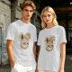 Owl Graphic T-Shirt With 'Your Opinion Is Valid' Text