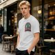 Olive T-Shirt With Make The World Great Again Space Graphic Print