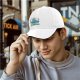 Black baseball cap with classic car and green character graphic