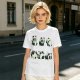 Olive T-Shirt With Cute Rolling Panda Graphic Prints