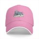 Black baseball cap with sleeping koala and 'nap' graphic