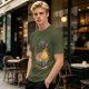 Howl's Moving Castle Calcifer Ramen Graphic T-Shirt
