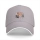 Black Baseball Cap with Anime Character DJ Print