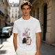 Coffee is my psychotherapist graphic olive t-shirt