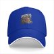 Black Baseball Cap with Critical Hit Dragon D20 Print for Tabletop RPG Fans