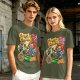 Chucky Charms Horror Cereal Themed Graphic T-Shirt