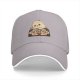 Black baseball cap with cute ghost 'Wanna Be My Valentine?' print
