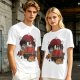 Snoopy and Charlie Brown Knight Campfire Graphic T-Shirt
