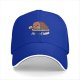Black Baseball Cap With Hamlet Ham And Skull Graphic Print