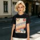Olive t-shirt with retro guide to adulthood VHS-style print