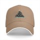 Black Baseball Cap With Cute Soot Sprite Christmas Tree Design