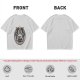Olive T-Shirt With Cute Emotional Support Demon Goat Graphic