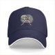 Black Baseball Cap with One Piece Gear 5 Luffy Graphic
