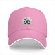 Black baseball cap with vintage cartoon character graphic