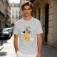 Olive t-shirt with sweet dreams cheese moon and mouse graphic