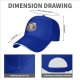 Black baseball cap with Seal of Disapproval Boo graphic