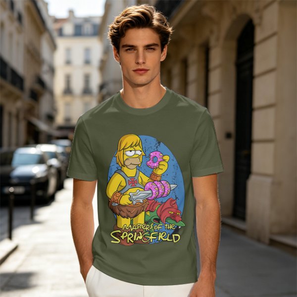 Masters of the Springfield Homer Simpson T-Shirt