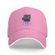 Black Baseball Cap With 'Signs Point To Leave Me Alone' Cat Graphic