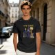Olive T-Shirt with Shy Mage Wizard and Magical Artwork Print