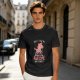Olive t-shirt with cute unicorn and 'Don't judge me I was born to be awesome not perfect' text