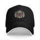 Black Baseball Cap With Christmas Toothless Dragon Graphic