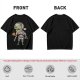 Olive T-Shirt With Cute Mummy Holding Hot Coffee Print
