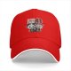 Black baseball cap with Dim Sum 41 cartoon dumpling characters