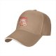 Black Baseball Cap with Cute Japanese Food Chef Character Graphic