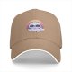 Black Baseball Cap With Cool Sunglasses Seal Sunset Graphic
