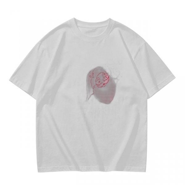 Olive Green T-Shirt With Cute Seal Print