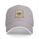 Black baseball cap with tarot card style coffee graphic