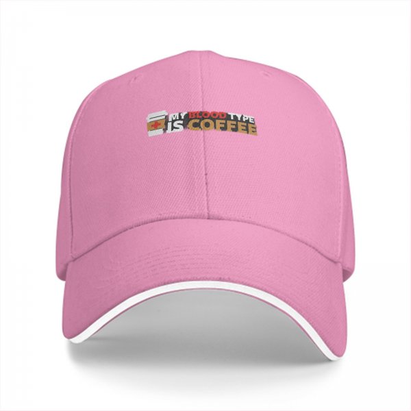 My Blood Type Is Coffee Black Baseball Cap