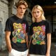 Chucky Charms Horror Cereal Themed Graphic T-Shirt