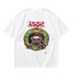 Food is the only Christmas grumpy cat wreath graphic tee