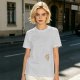 Olive Green Oversized T-Shirt With Stacked Teacup Graphic