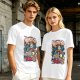 Olive t-shirt with Doctor Who themed Whov-Os cereal print
