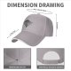 Black Baseball Cap With Fantasy Crest Emblem