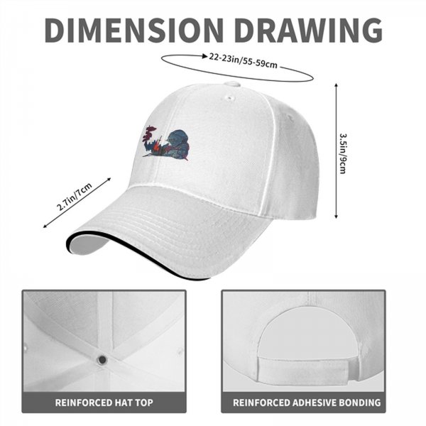 Black Baseball Cap With Knight By Campfire Graphic Print