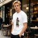 Olive T-Shirt with Teenage Mutant Ninja Muppets Graphic Print