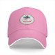 Black Baseball Cap With Aperture Bakery Cake Logo Print