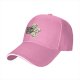 Black Baseball Cap With Live Laugh Love Skull Graphic