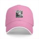 Black baseball cap with 'Coffee! Because murder is wrong' retro print
